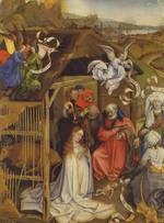 Robert Campin, 1425/30, Krippendarstellung
